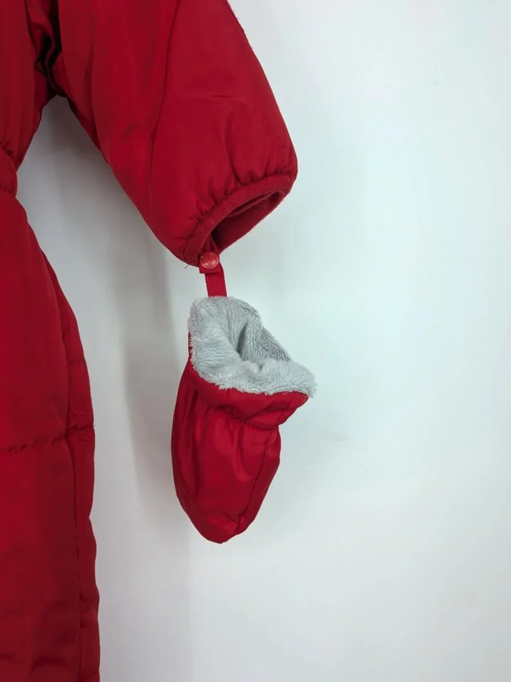 Mayoral Baby Zip Snowsuit Hooded Sherpa Lined Jumpsuit‎ Mittens Booties 9 Months